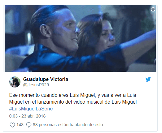 A algunos les causó gracia el cameo de Luis Miguel en su propia serie.