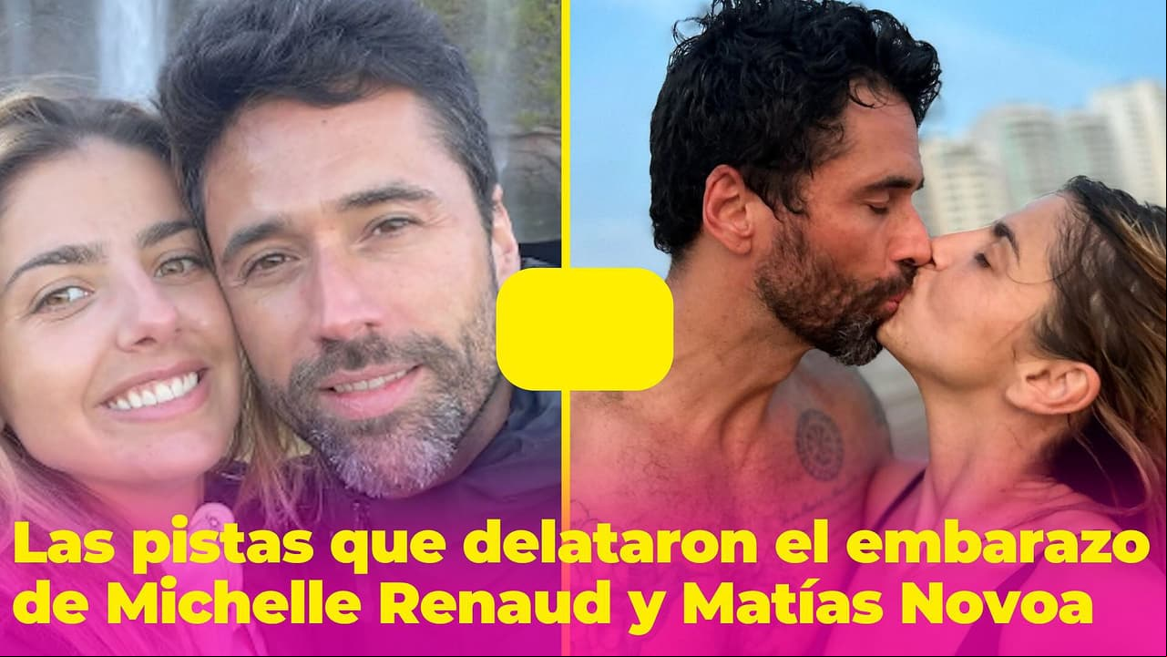 Michelle Renaud delató su embarazo con Matías Novoa antes de confirmarlo: estas fueron las pistas