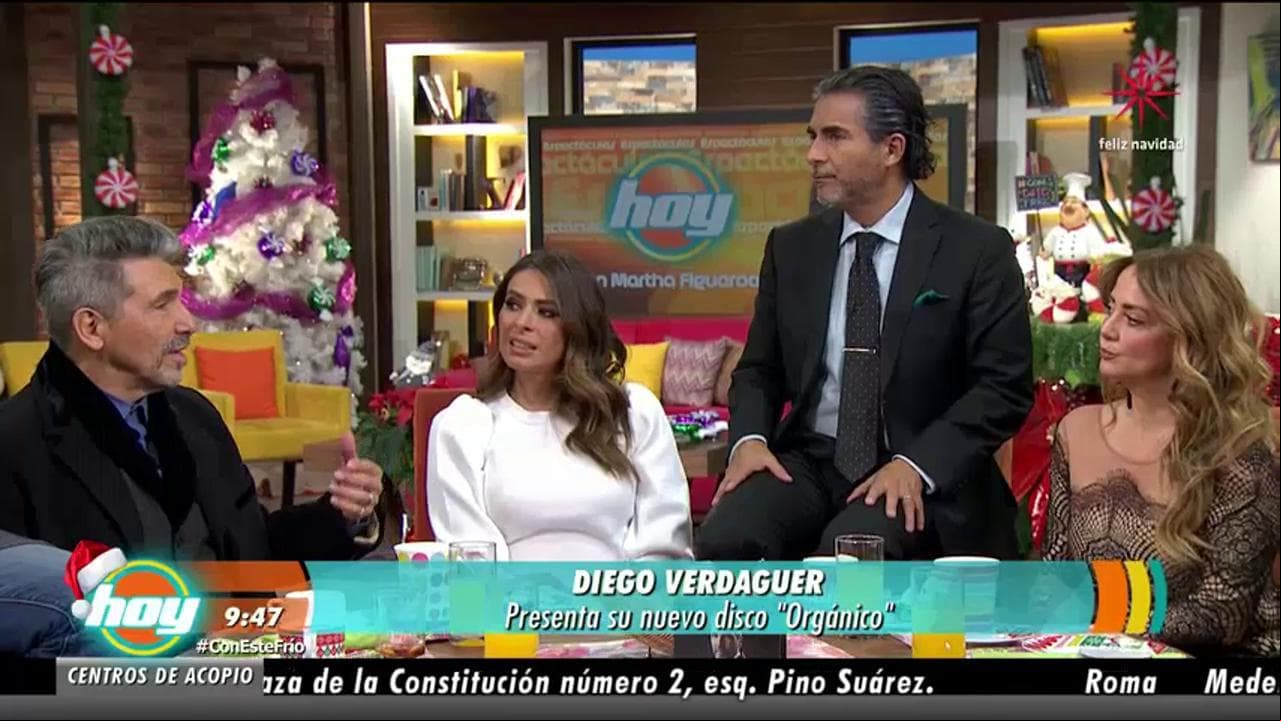 Disfruta de la compañía de Diego Verdaguer