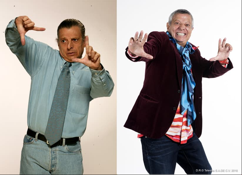 En Fotos: Este es el antes y después de los personajes de Vecinos