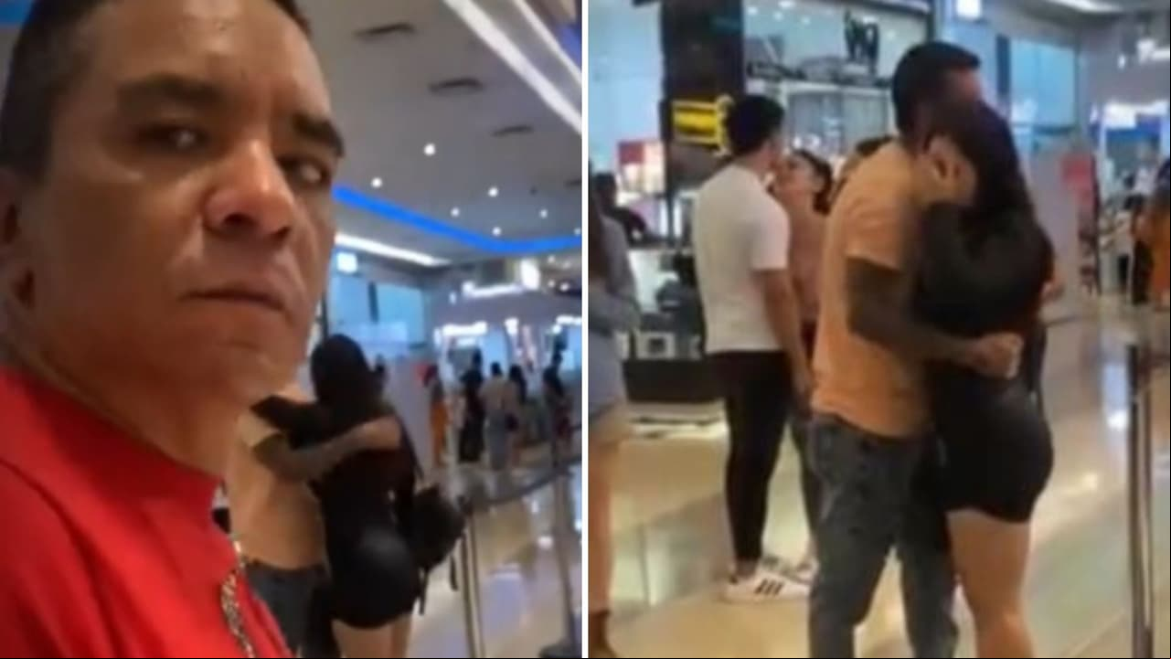 Mujer dice que cuidará a su mamá enferma para no salir con su novio y la cachan con su amante