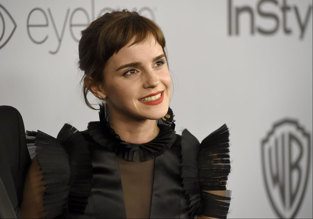 El príncipe Harry quedó fascinado con la belleza de la actriz Emma Watson