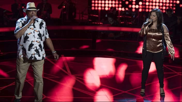 Andrea se enfrenta a Bubba en La Voz... México