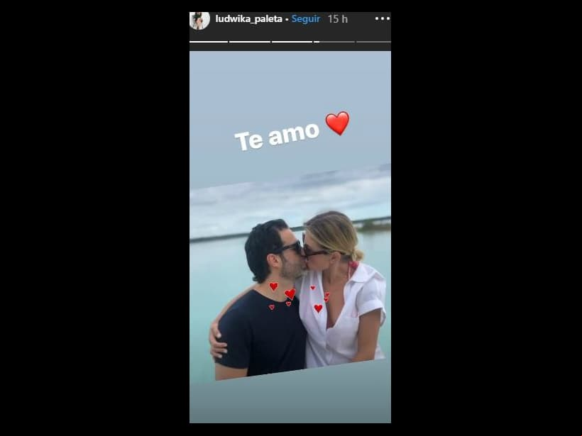 Ludwika Paleta y su esposo Emiliano Salinas.