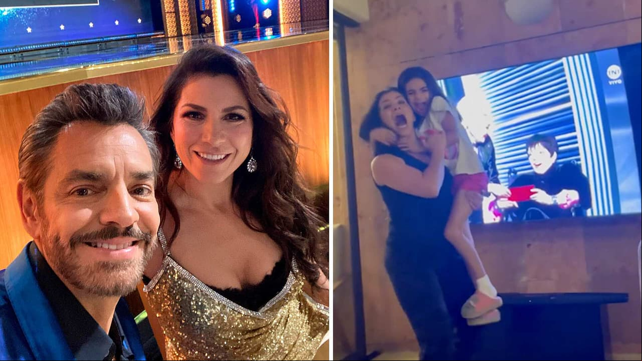 Así festejaron Alessandra Rosaldo y Aitana el triunfo de Eugenio Derbez