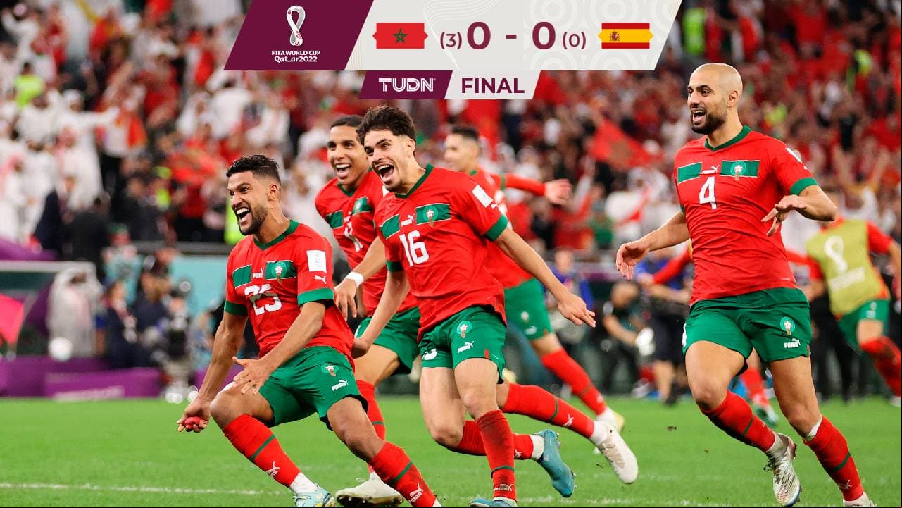 Marruecos vs España EN VIVO por el Mundial Qatar 2022: Marruecos consigue histórico pase a Cuartos
