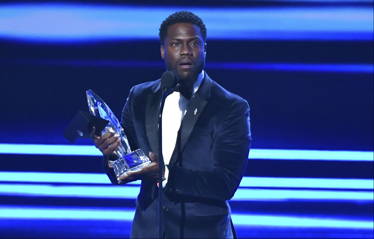 Kevin Hart en los People’s Choice Awards 2017