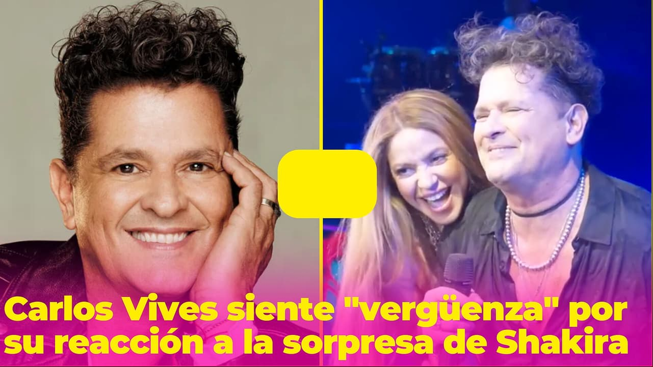 Carlos Vives no reconoció a Shakira en su concierto: esperaba que los de seguridad la sacaran