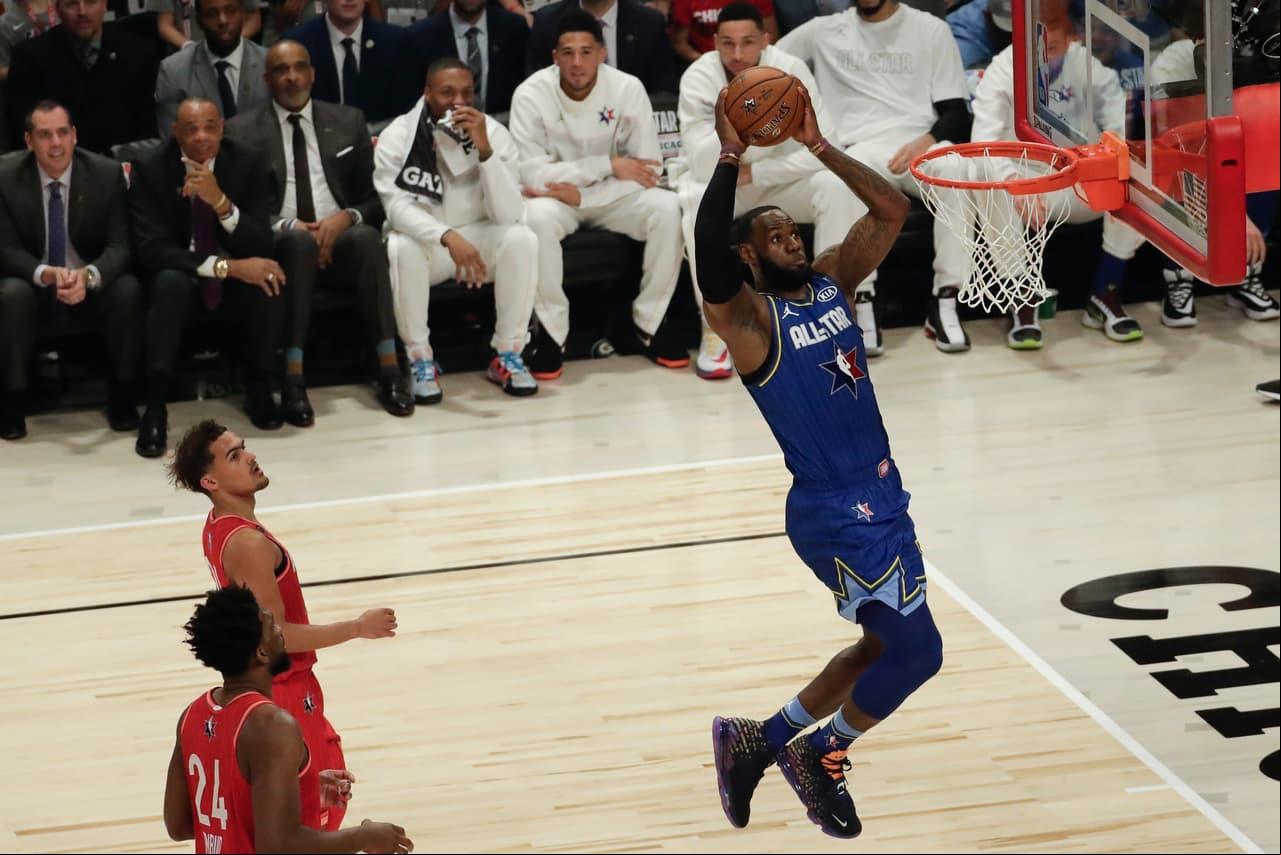 El Team LeBron gana un Juego de Estrellas memorable