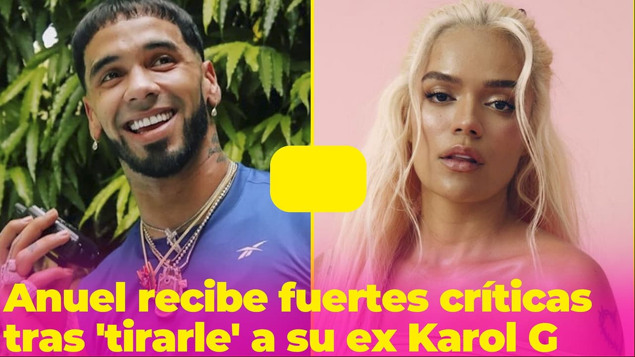Anuel 'embarra' a Karol G en su tiradera contra Arcángel y lo tunden en redes