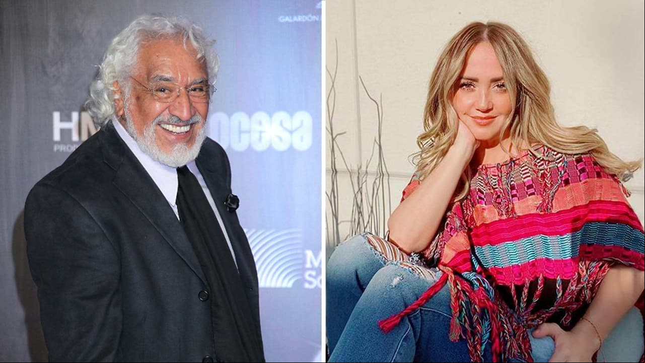 Andrea Legarreta recuerda entre risas cuando se dijo que el actor Rafael Inclán era su padrastro