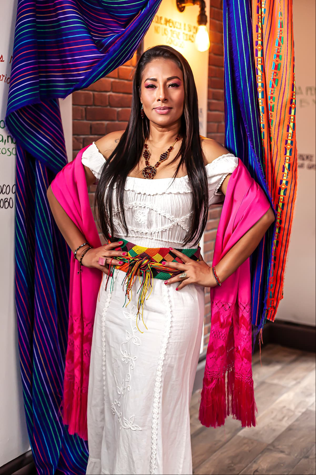 Toñita también fue parte este shooting.