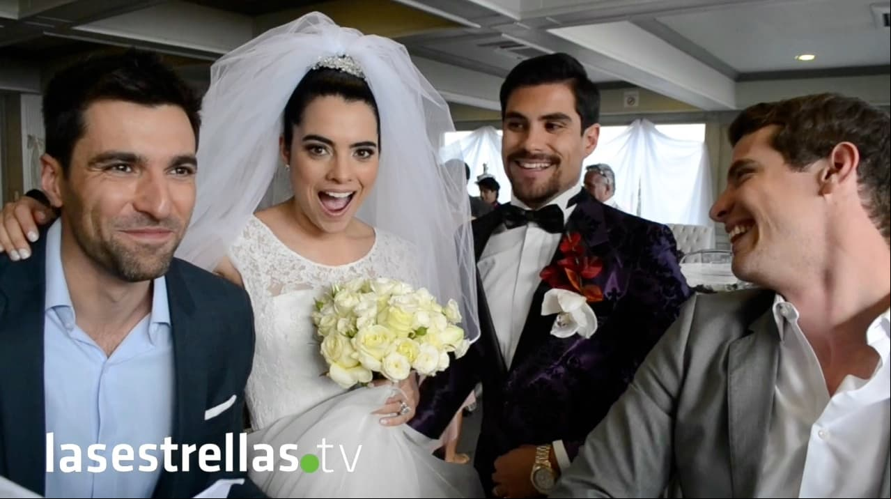 Los invitados de la boda de Vanessa y Edson