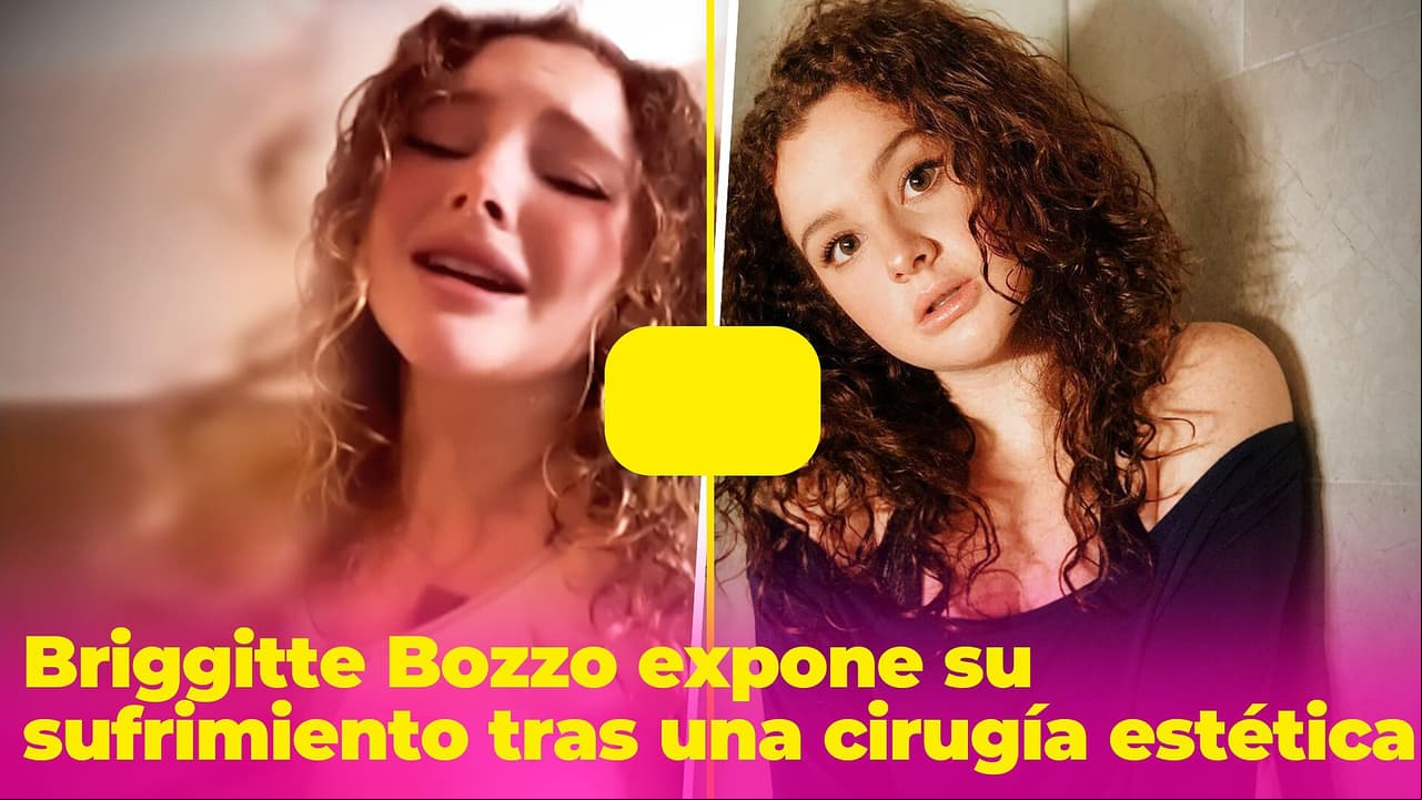 "Sáquenme de aquí": Briggitte Bozzo expone su sufrimiento tras someterse a una cirugía estética