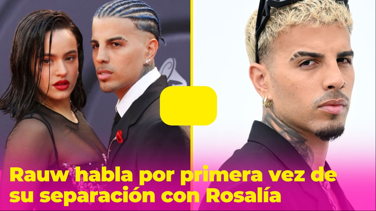 Rauw Alejandro rompe el silencio sobre su separación con Rosalía, ¿sí le fue infiel?