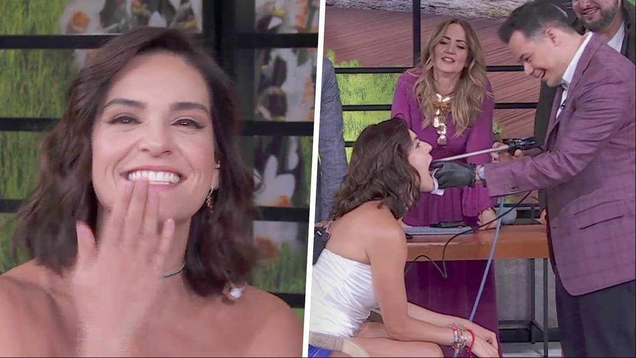 Revisamos las cuerdas vocales de Tania Rincón: esto es lo que una laringoscopia detecta