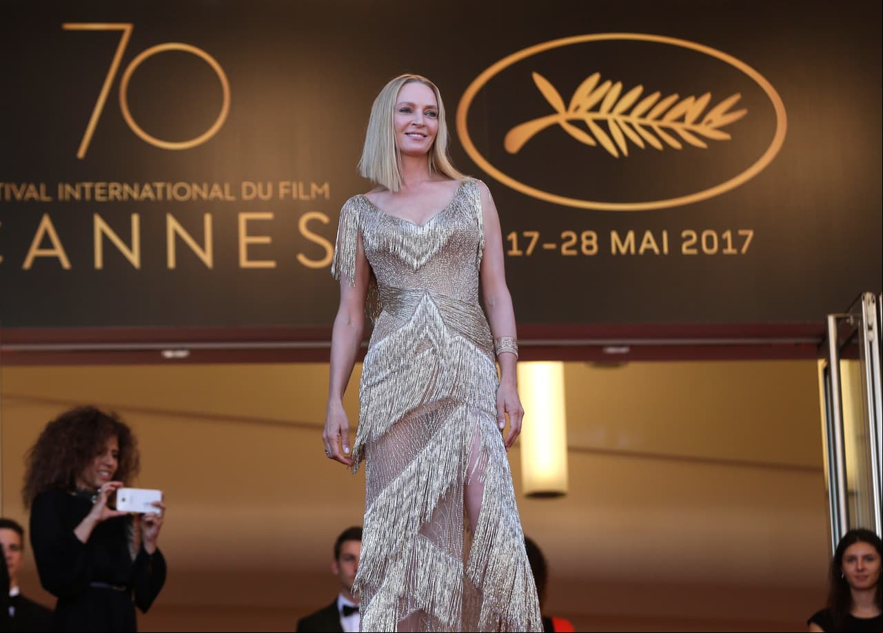 Uma Thurman protagonizó la saga de Kill Bill, dirigida por Tarantino y producida por Weinstein