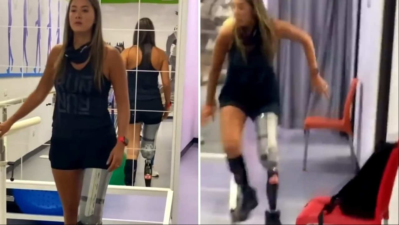 ¡Daniella Álvarez no se rinde! Se levanta más motivada tras caída que sufrió al aprender a caminar