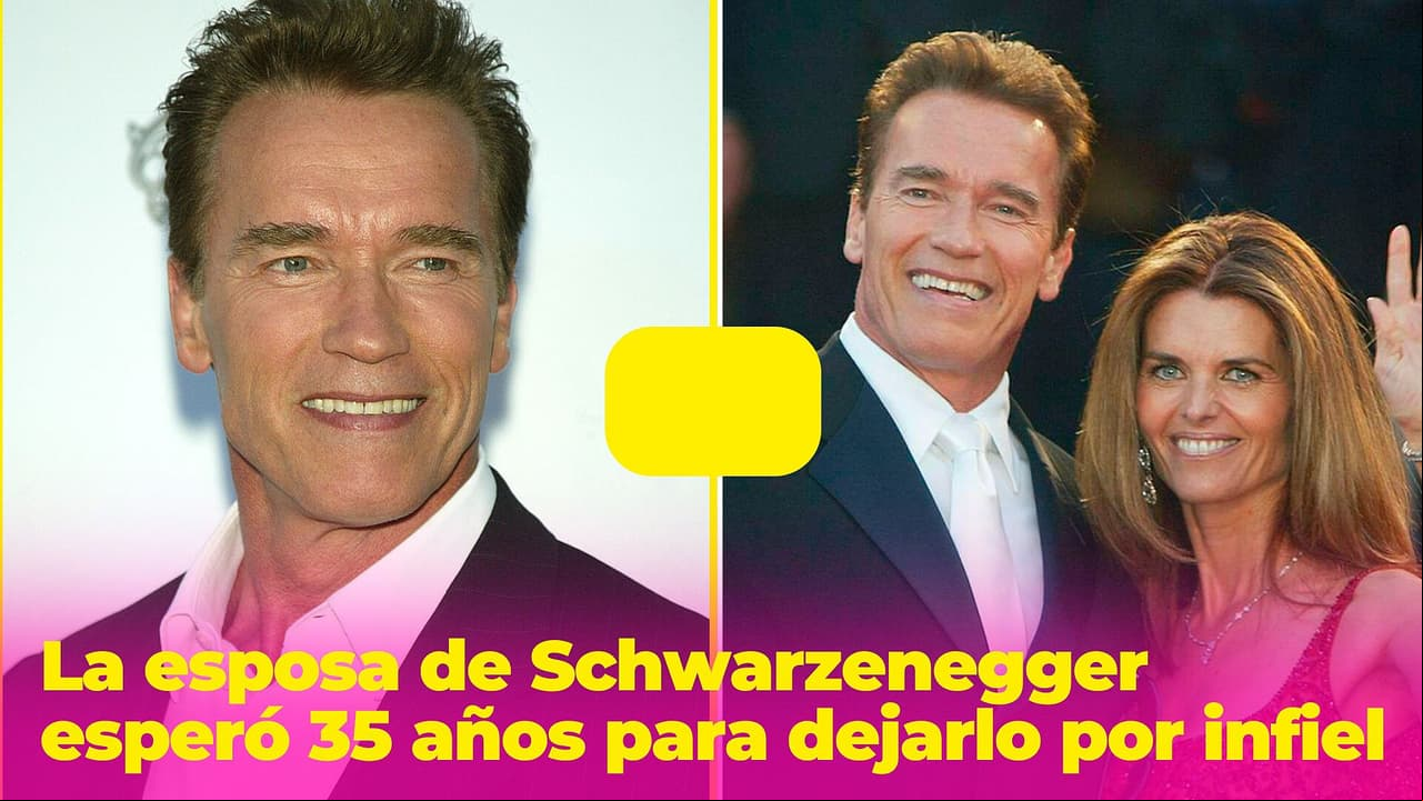 La esposa de Arnold Schwarzenegger esperó 35 años para dejarlo por infiel: "Estoy de pie"