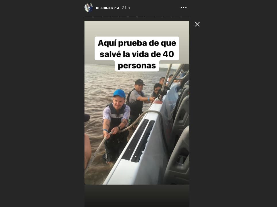 Mauricio Mancera publicó fotografías del incidente que vivió en Colombia