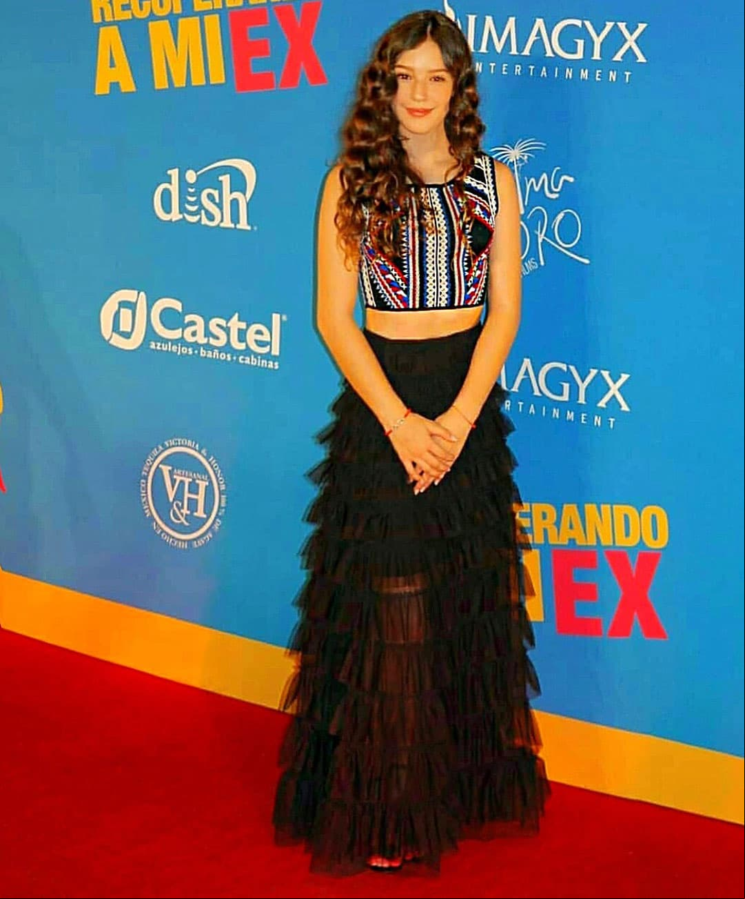 La pequeña continuó con su preparación y en septiembre de 2018 apareció en la cinta ‘Recuperando a mi ex’ junto a Andrés Almeida y Adriana Louvier.