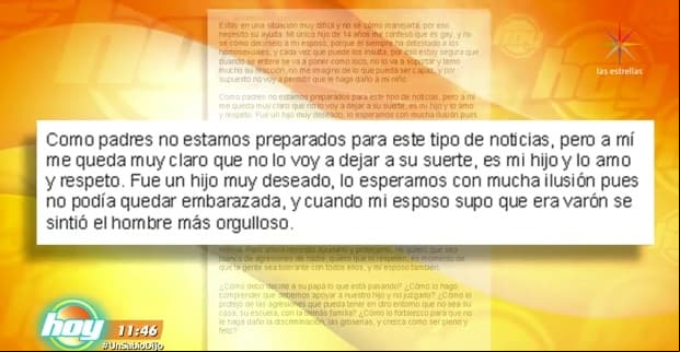 "Mi hijo es gay y no sé cómo decírselo a mi esposo"