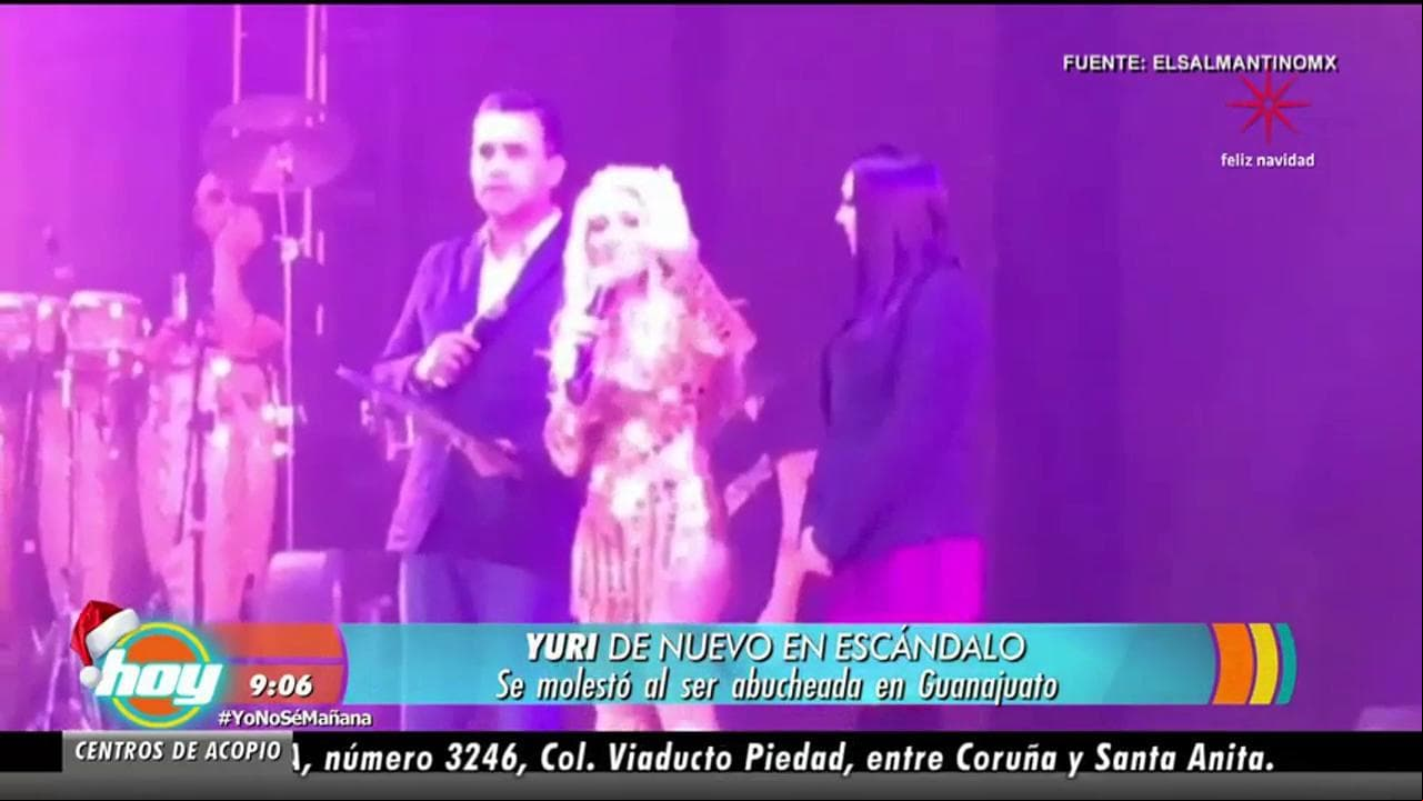 ¡Yuri aplaca a su público con tremenda llamada de atención!