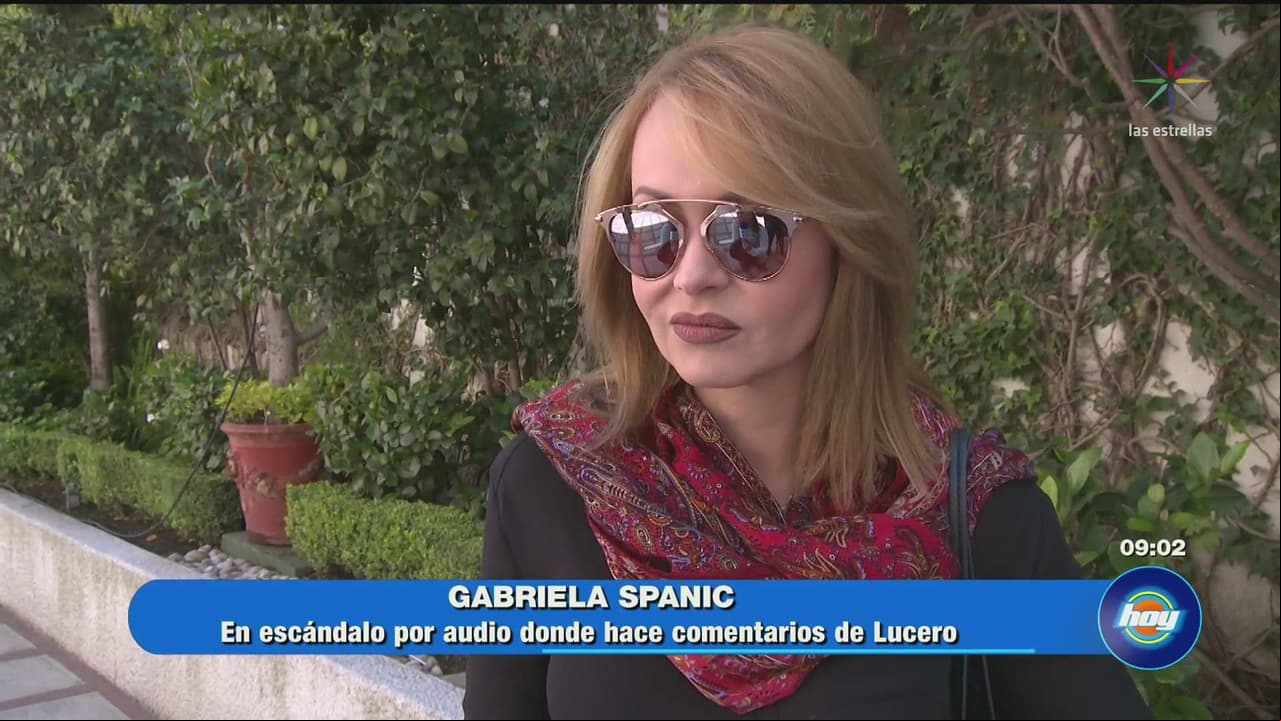 Filtran supuesto audio de Gaby Spanic hablando mal de Lucero