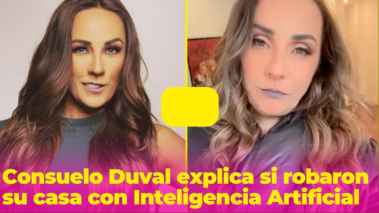 Consuelo Duval aclara si robaron su casa con Inteligencia Artificial: "Estoy vulnerable"