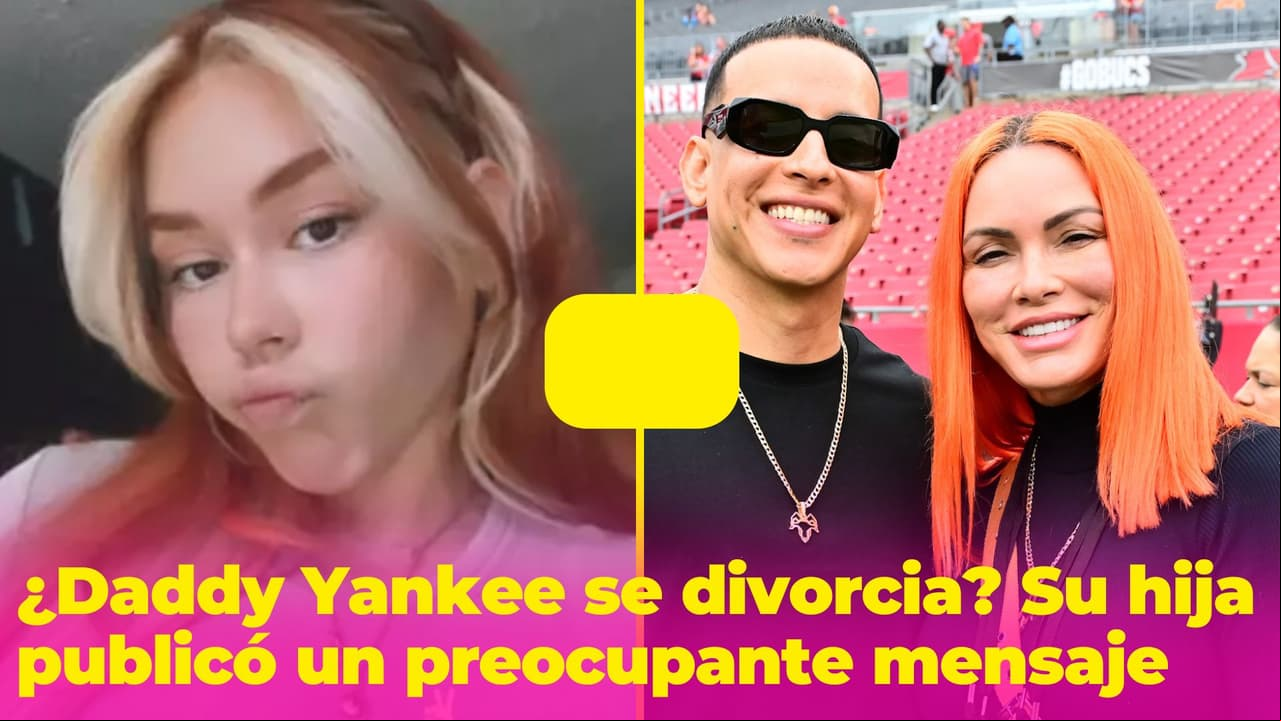 ¿Daddy Yankee se divorcia? Su hija publicó un preocupante mensaje
