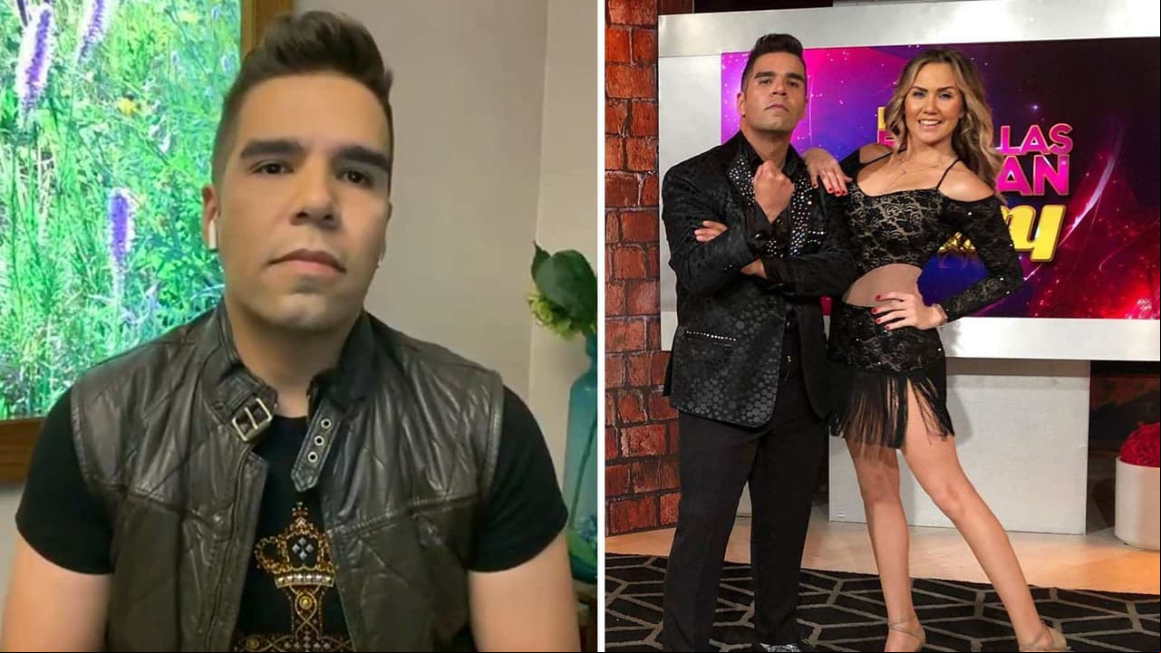 Emir Pabón no pudo bailar en vivo junto a Michelle Vieth, pero así se las ingeniaron para impactar a todos