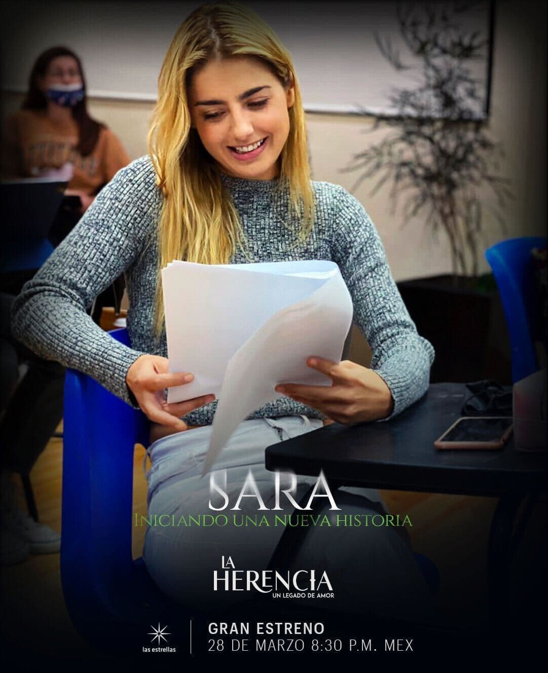 Michelle Renaud regresa a las telenovelas en "La Herencia". En esta nueva producción será 'Sara', una mujer que no descansará hasta recuperar lo que le pertenece.