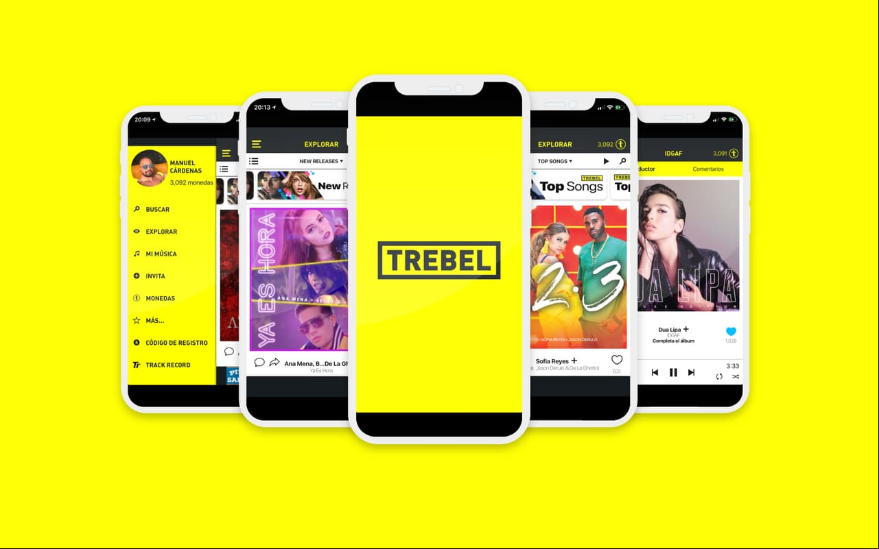 Trebel funciona en los sistemas operativos móviles más populares. ¡No hay pretextos para no bajar la app!