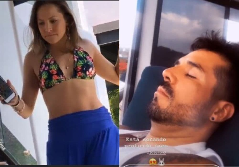 Jessica Díaz y José Ron se reencontraron y compartieron cómicos videos