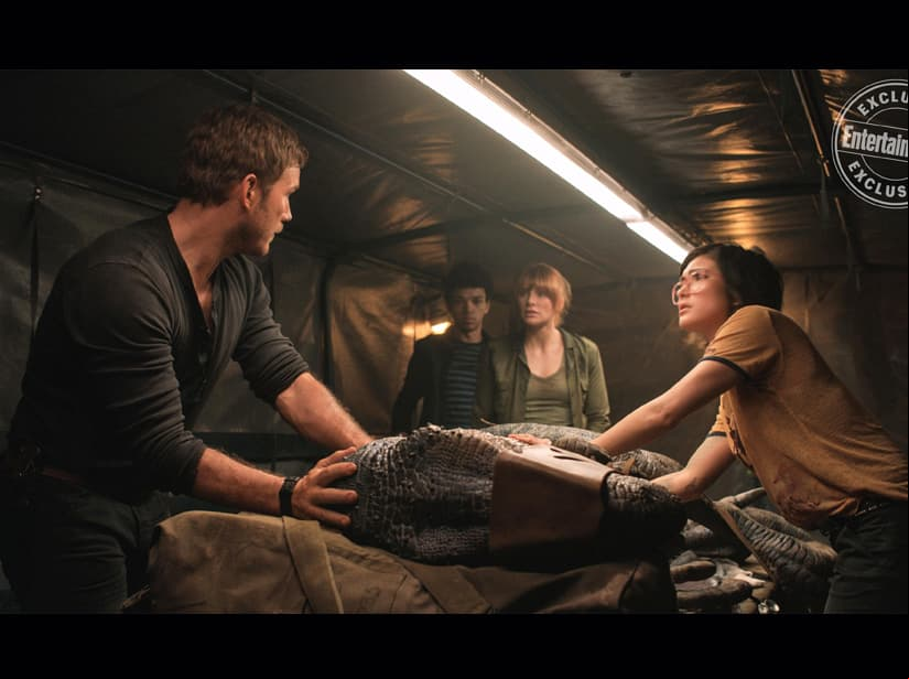 Escena de la película 'Jurassic World: El Reino Caído'
