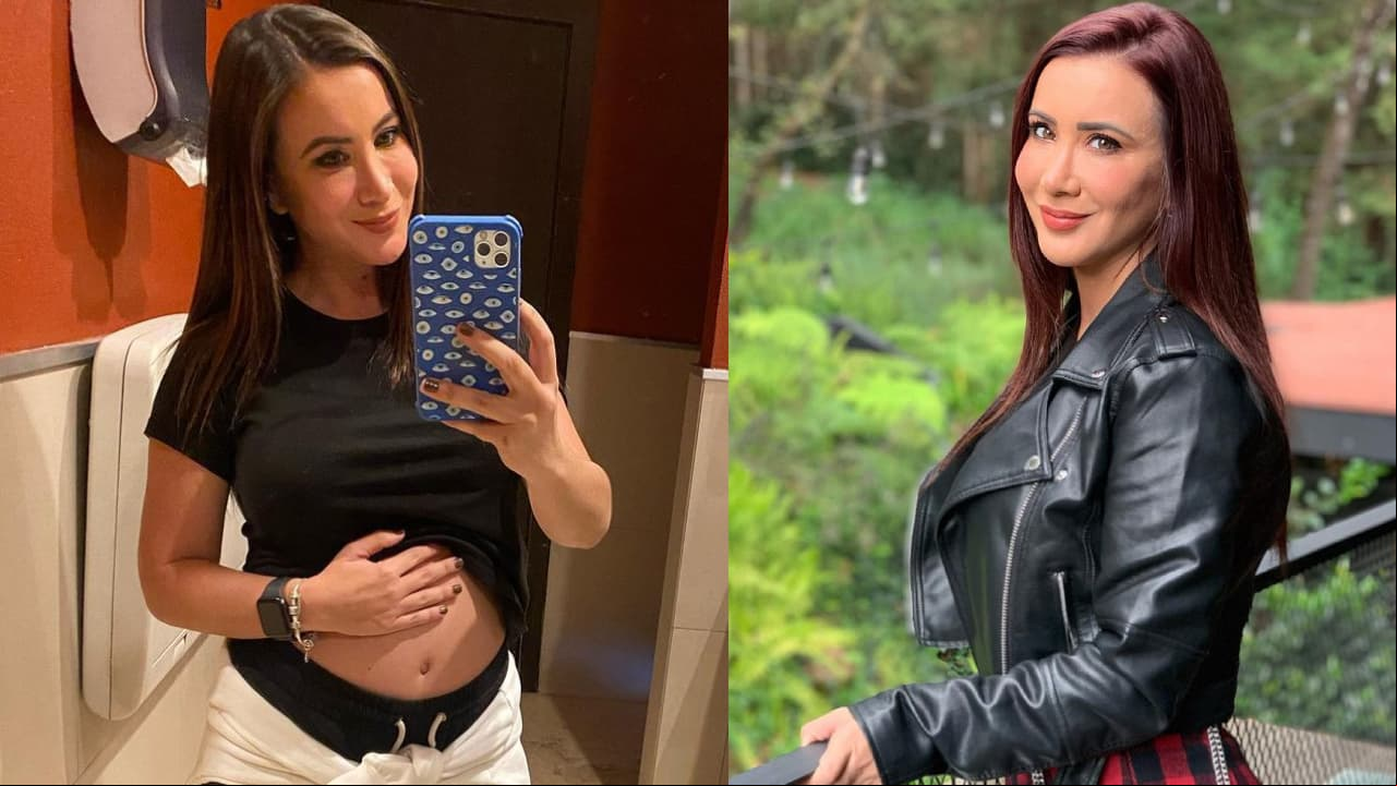Mariazel anuncia embarazo y presume la primera foto de su bebé