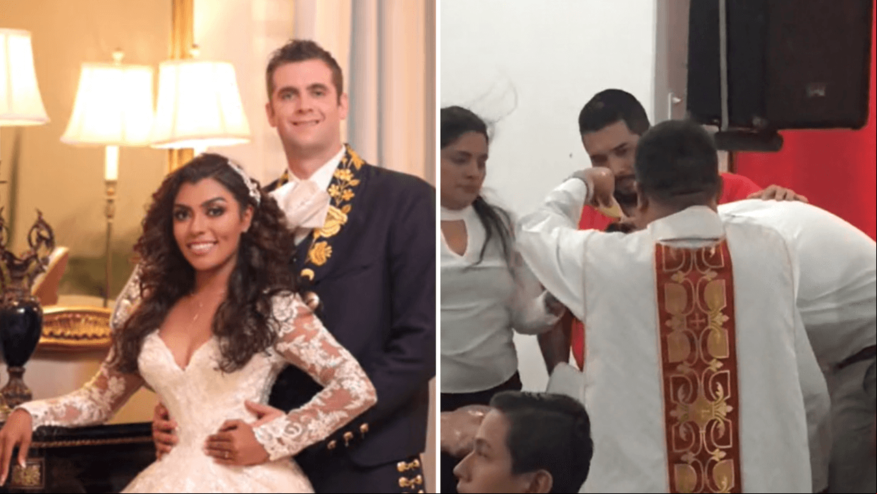 Europeo llega a México para casarse con una latina y termina hasta bautizado: a TikTok le encantó