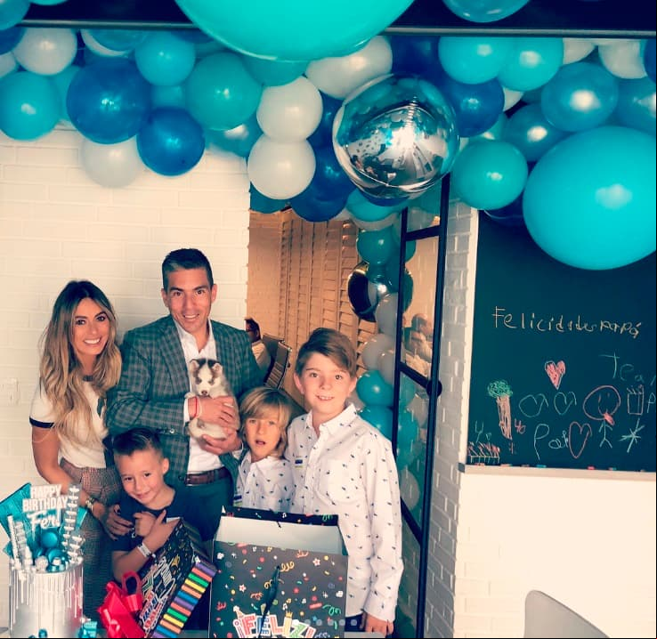 Galilea Montijo sorprendió a su esposo.