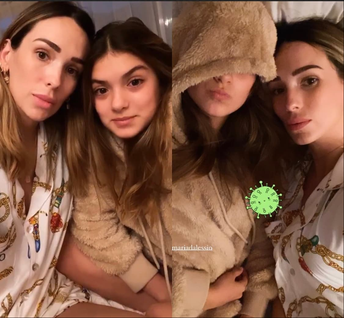 Charito y Sara D'Alessio.