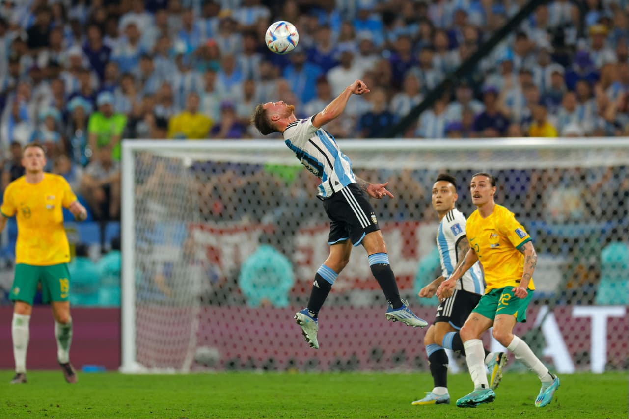 Argentina cumple con las expectativas y avanz a Cuartos de Final tras derrotar a Australia.