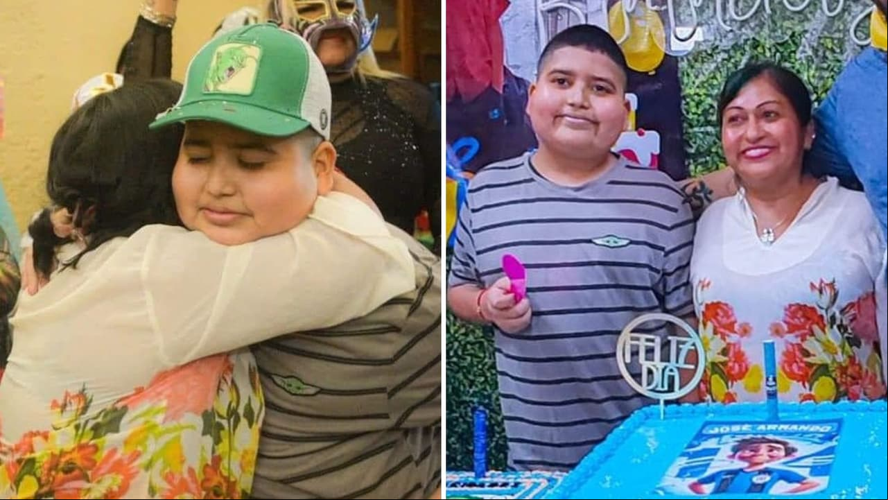 Niño con cáncer renuncia a quimioterapias: su mamá lo apoya e internautas cumplen su sueño