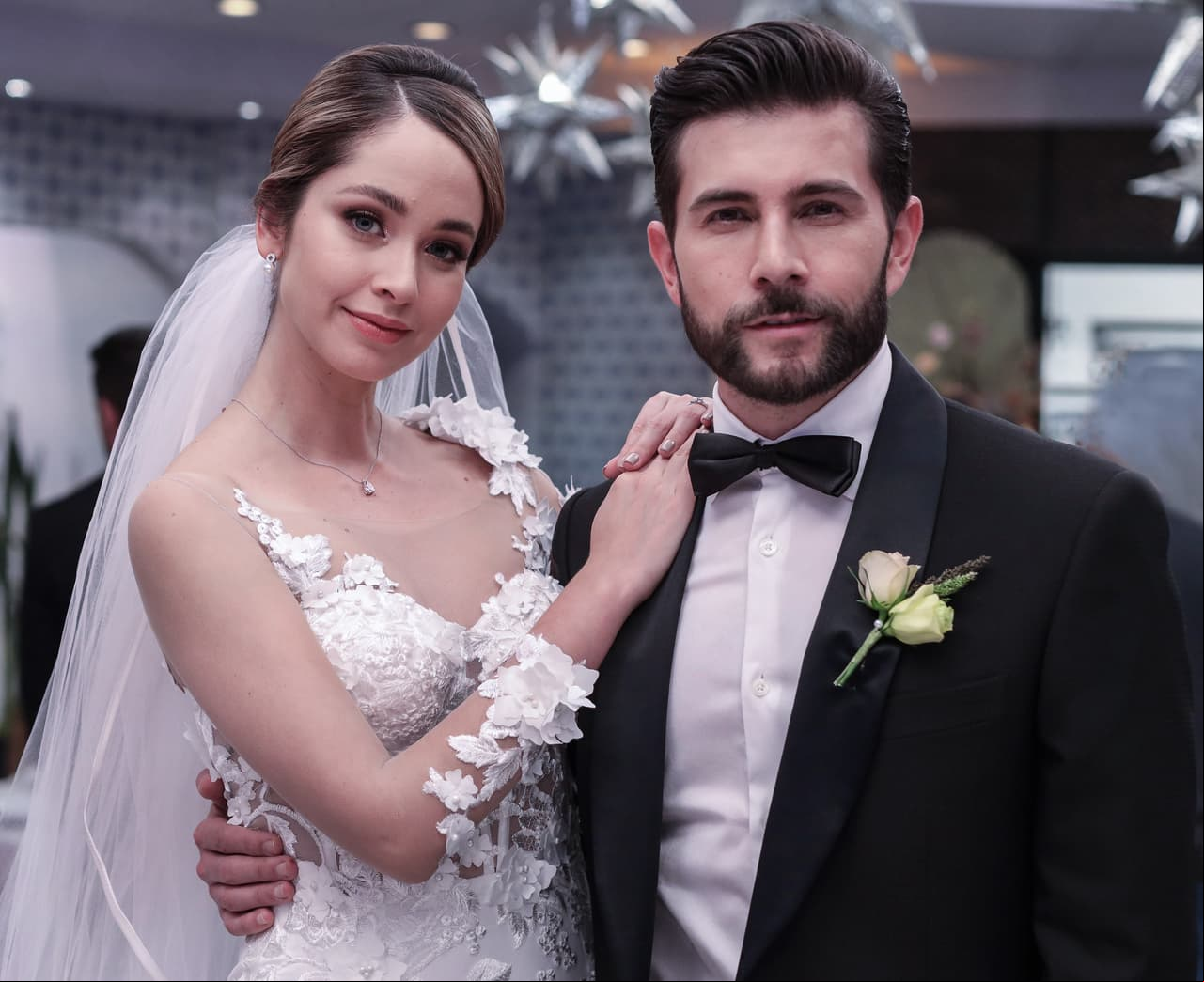 En fotos: Lo que no se vio en la boda de Cony y Mariano de 'Qué le pasa a mi familia?'