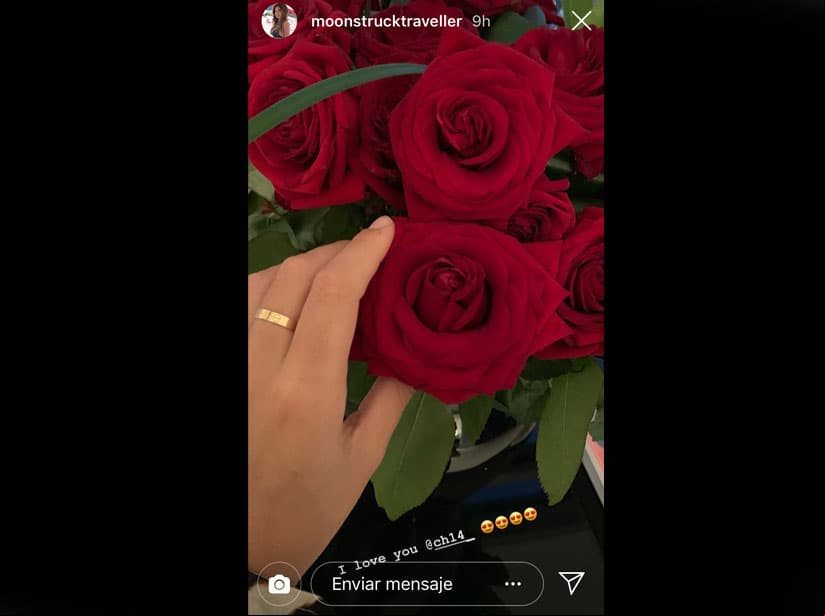 Sarah Kohan compartió su romántico regalo