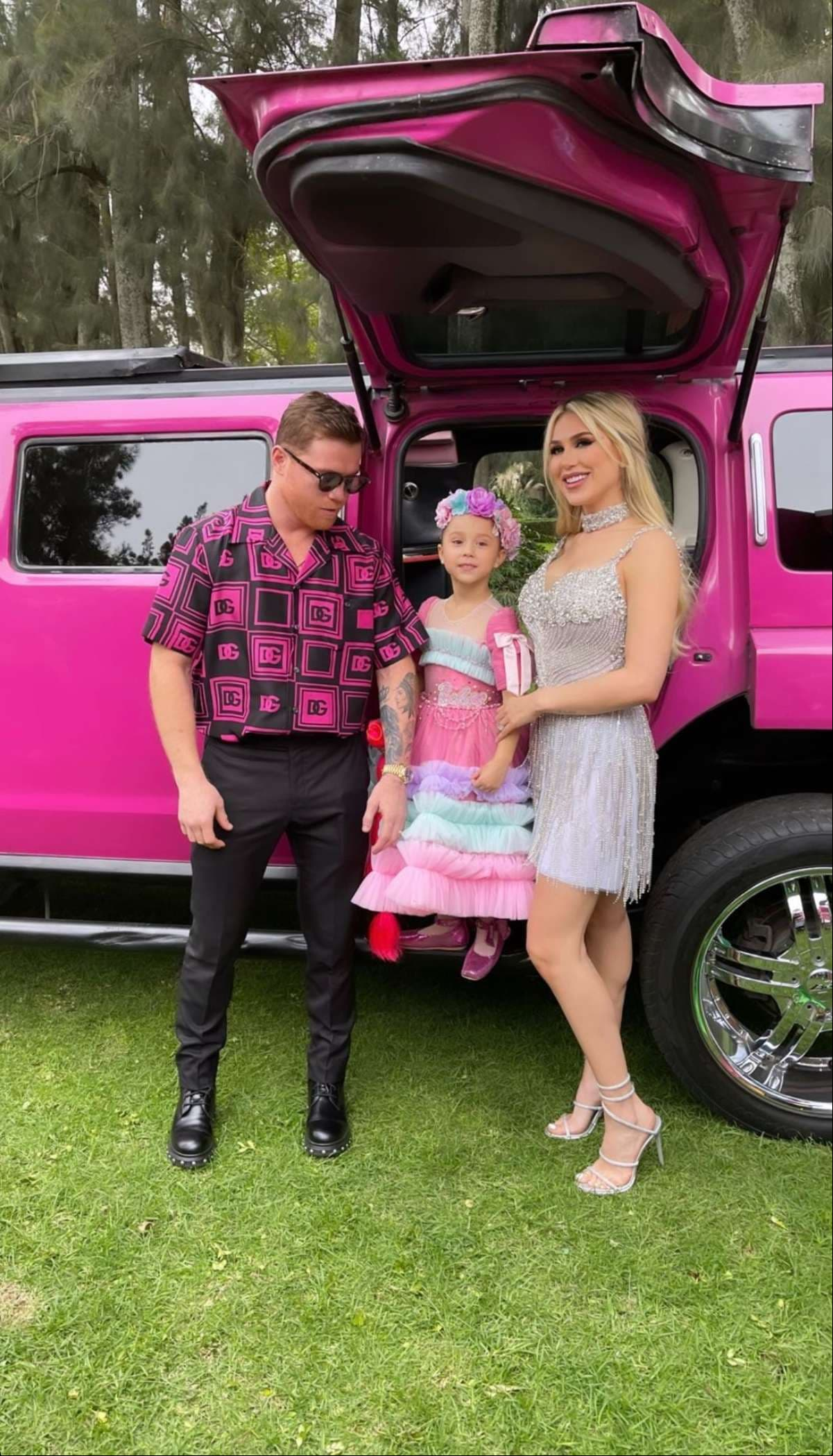 Hija de ‘Canelo’ Álvarez y los vestidos de Barbie que usó en su fiesta