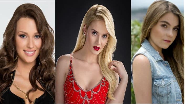 Ellas son las bellezas de Vino el amor
