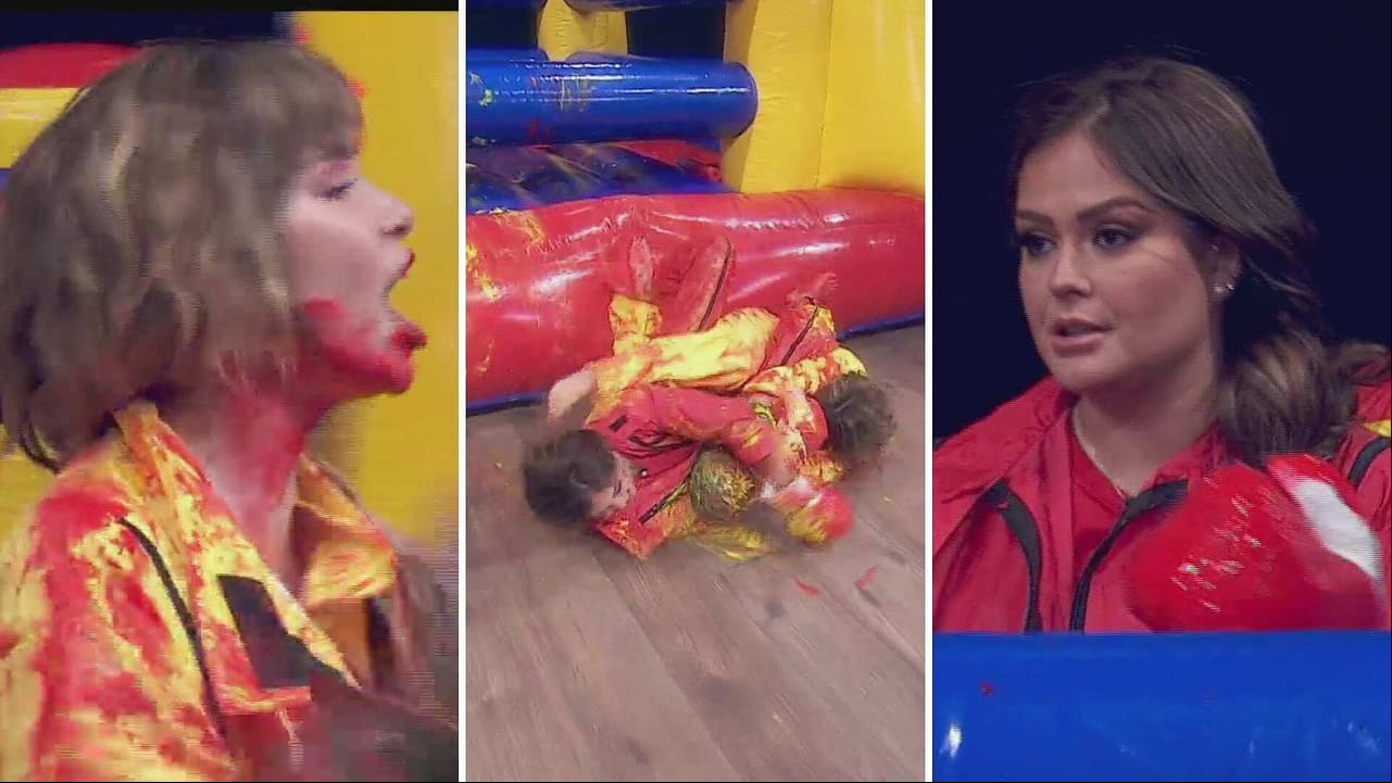 Andrea Escalona se molesta tras perder enfrentamiento de box contra Mariana Echeverría
