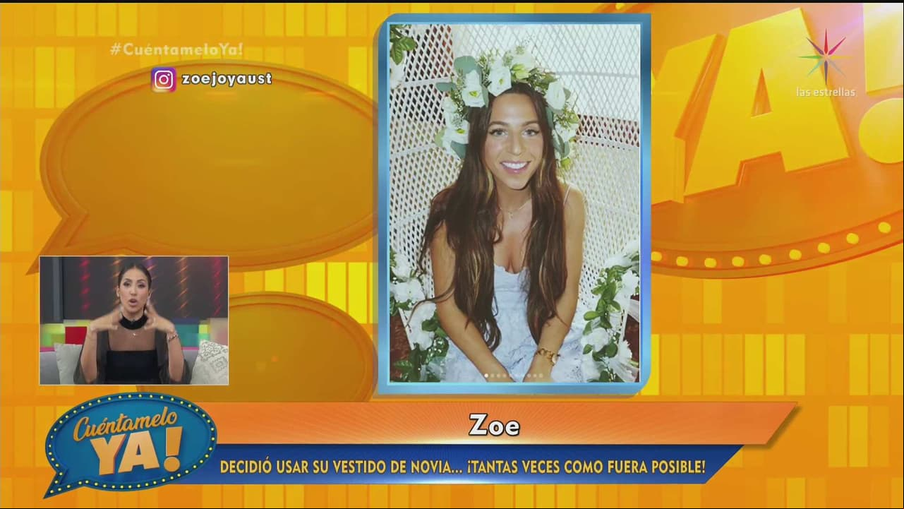 HISTORIA DE LA RED: Ella utilizó durante todo un año su vestido de novia