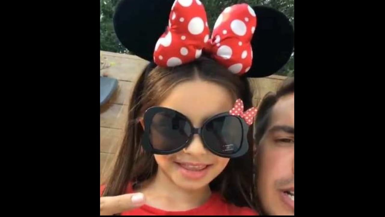 Anteriormente, la pequeña ya se había disfrazado de ‘Blancanieves’ e incluso recreó al famoso personaje de ‘Minnie Mouse’.