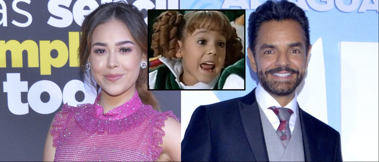 Eugenio Derbez y Danna Paola recrean famosa escena de 'La Familia P.Luche'