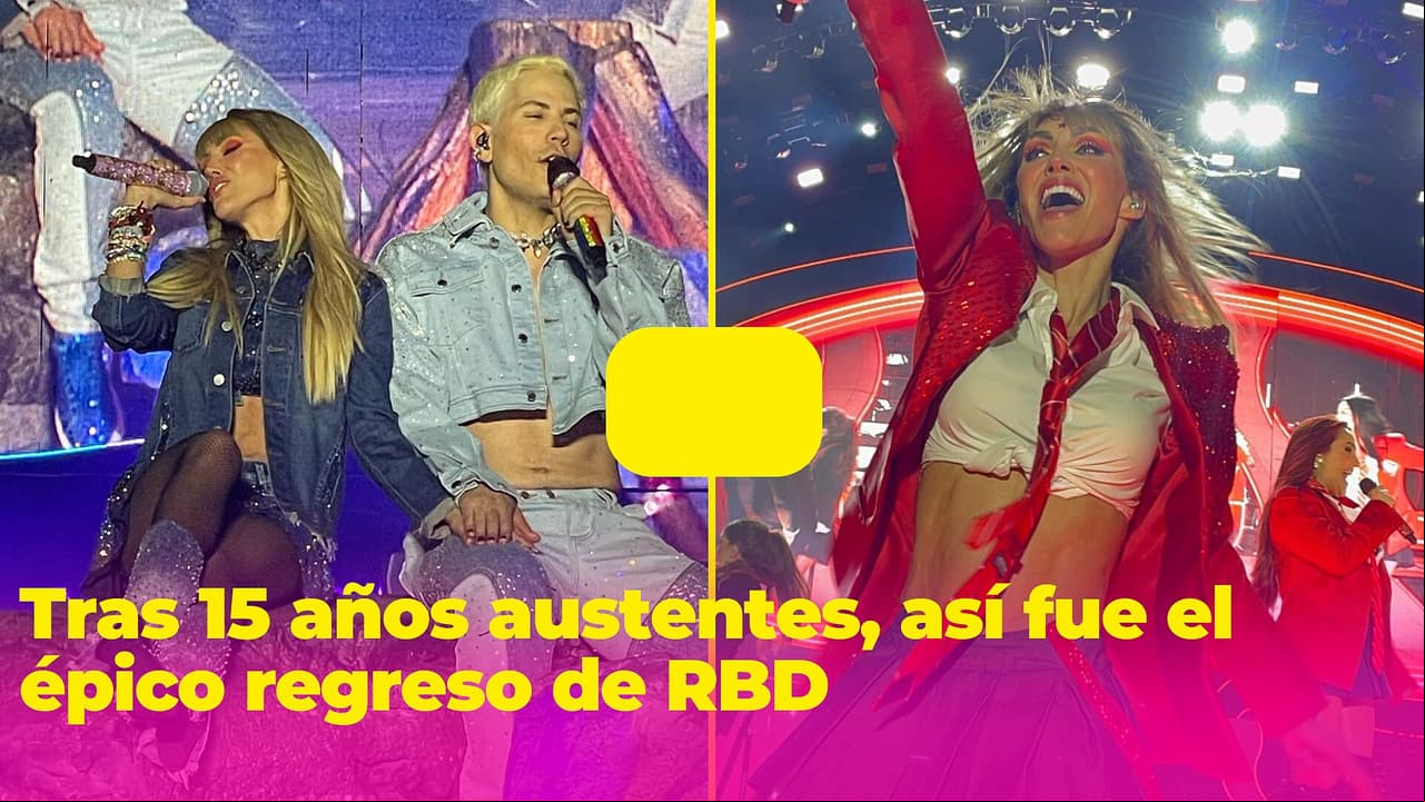 Esposos de Anahí, Dulce María y Maite Perroni aparecen en concierto y les roban cámara